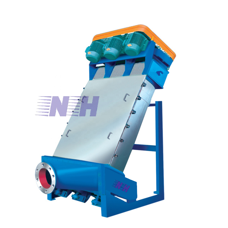 Oblique thickener for pulp inclined screw thickener for paper pulp thickening with easy operation and simple structure