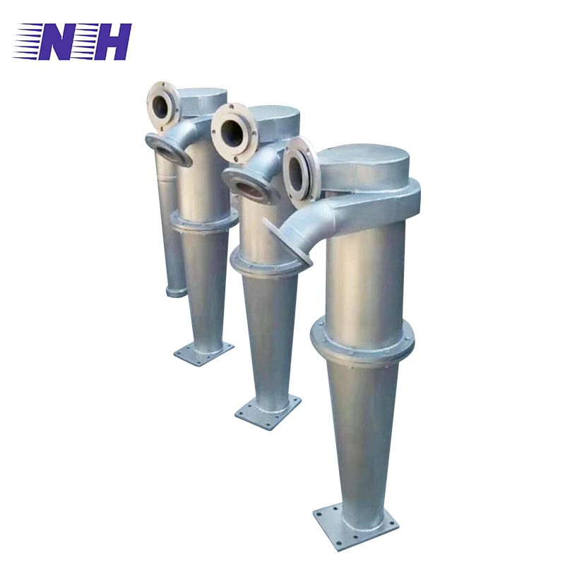 Paper pulp process equipment slag remover desander remove sand iron dust ink particles with stainless steel and cast steel material