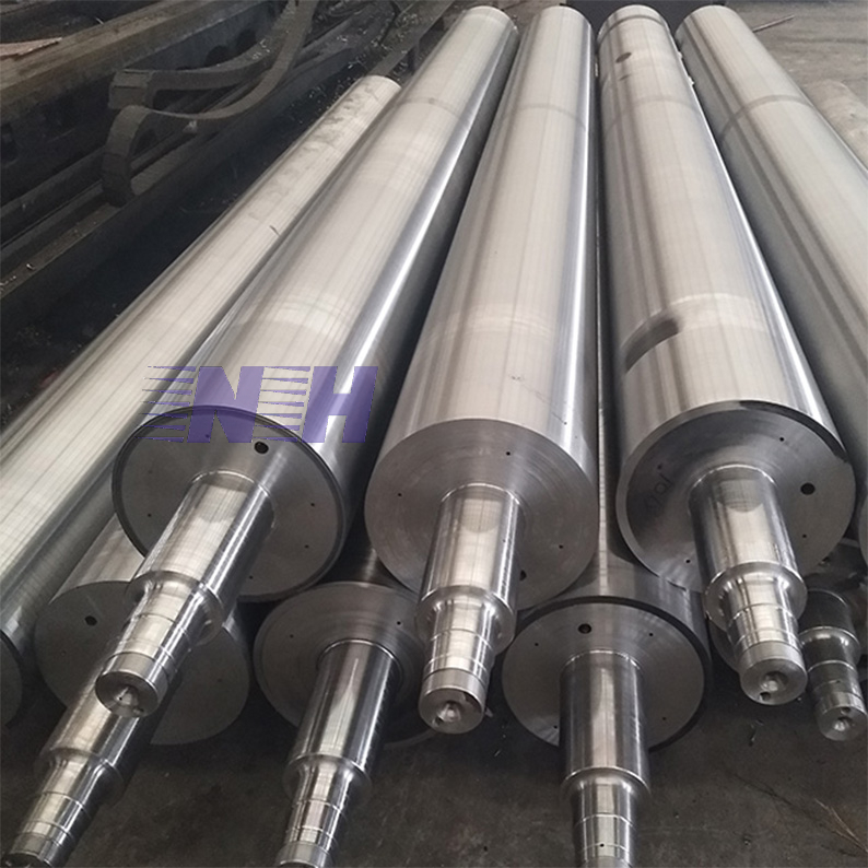 Toilet tissue paper make mill ceramic embossing roller