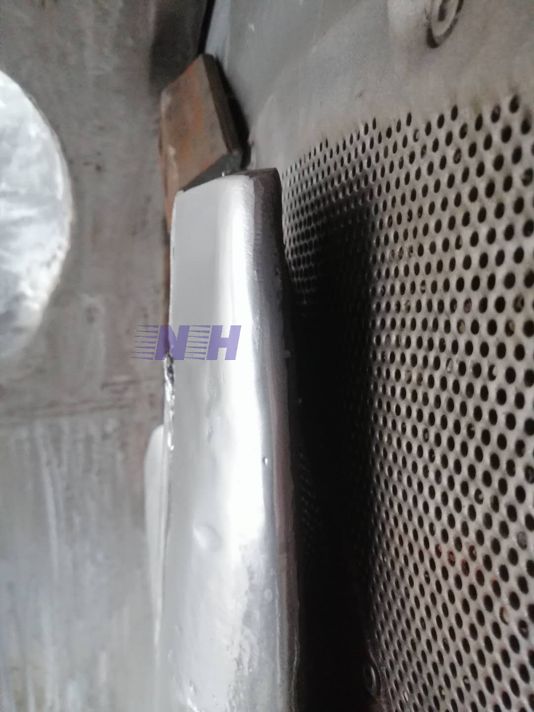 Customized paper pulper spare part pulper rotor with mesh for paper making mill