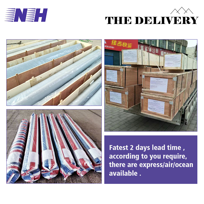High permeability and strength 3 layers polyester forming fabric used for high speed fourdrinier printing writing and newsprint paper machine