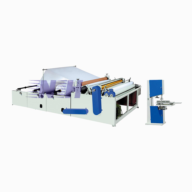 Full-automatic toilet paper processing embossed rewinding machine small toilet tissue paper perforating making machine