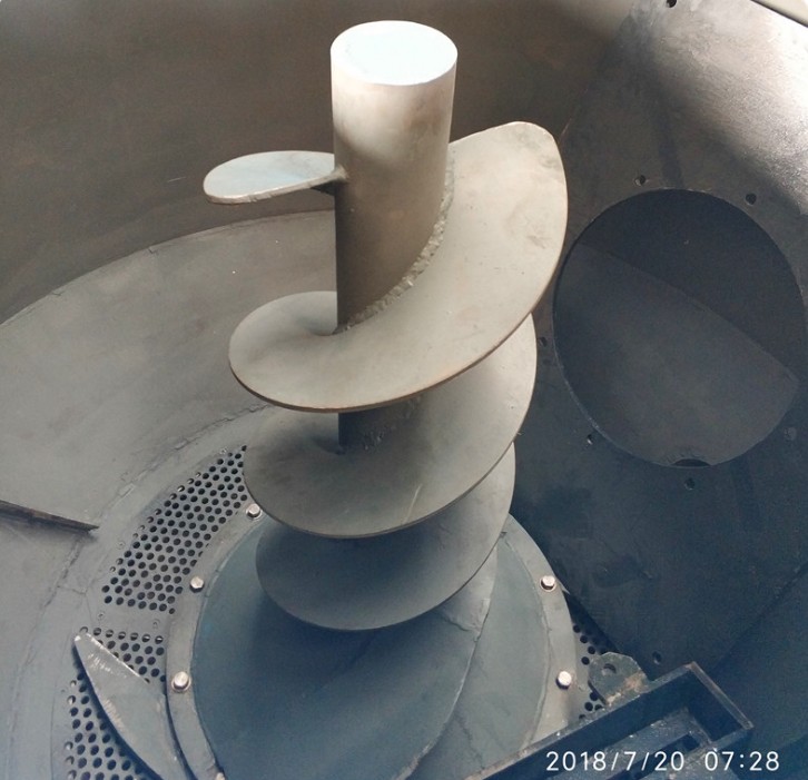 Papermaking pulp equipment pulper impeller spare parts customized stainless steel screen plate and rotating blade