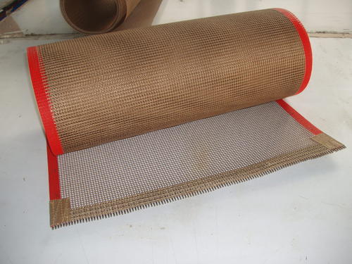 Non-toxic odorless tasteless food industry use high temperature resistance PEFT conveyor mesh belt with FDA certificate
